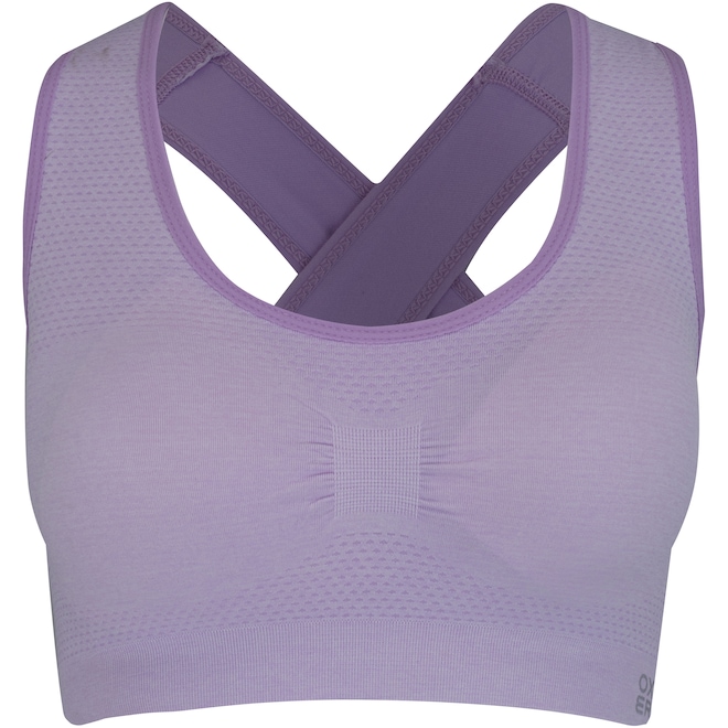 Top Fitness com Bojo Oxer Seamless Cross Straps - Adulto - Foto 1