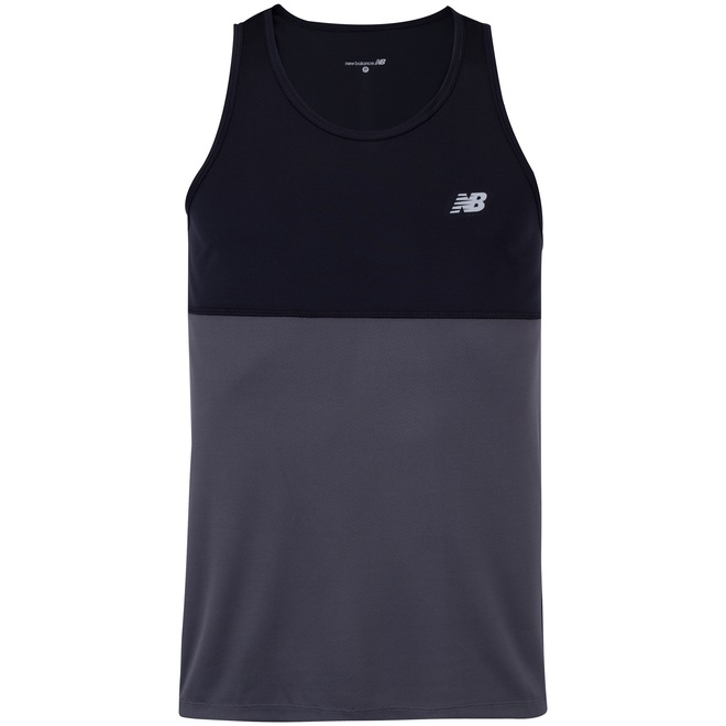 Camiseta Regata New Balance Recorte Performance - Masculina - Foto 1