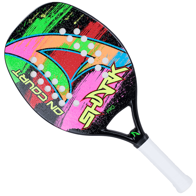 Raquete de Beach Tennis Shark On Court - Foto 1
