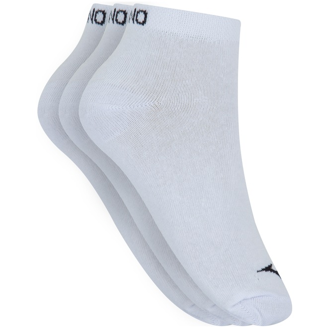 Kit de Meias Invisível Mizuno Training Nara com 3 Pares - 39 a 42 - Adulto - Foto 1