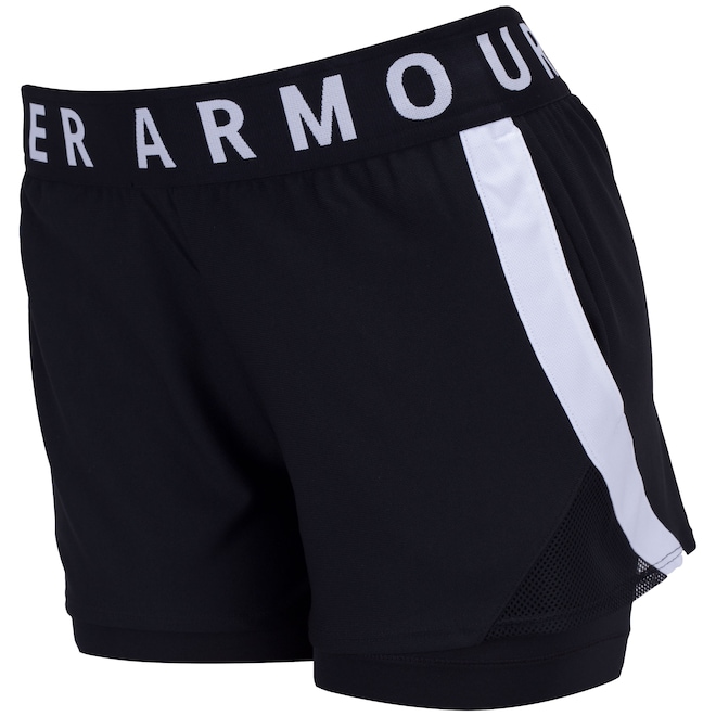 Shorts Under Armour Heatgear Play Up 2 In 1 - Feminino - Foto 1
