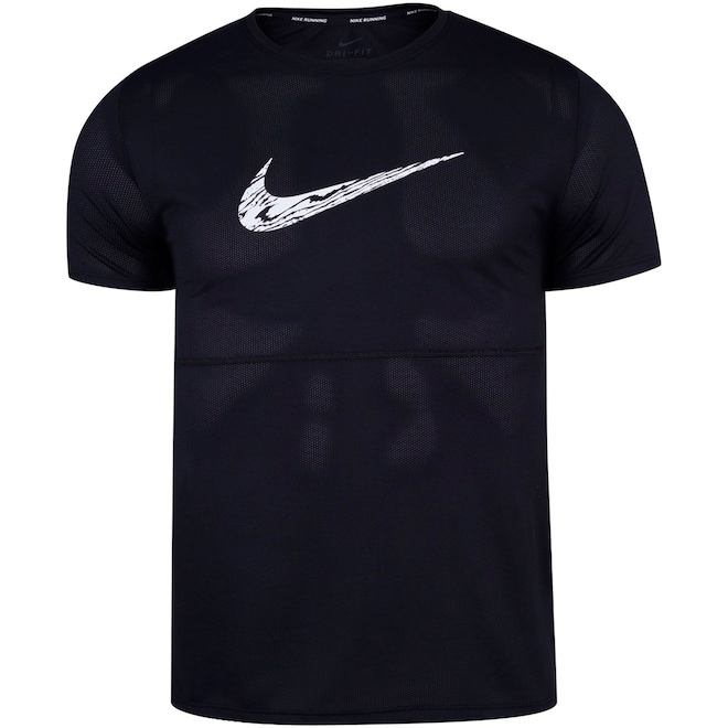 Camiseta Nike Breathe Run Top Sportswear WR GX - Masculina - Foto 1