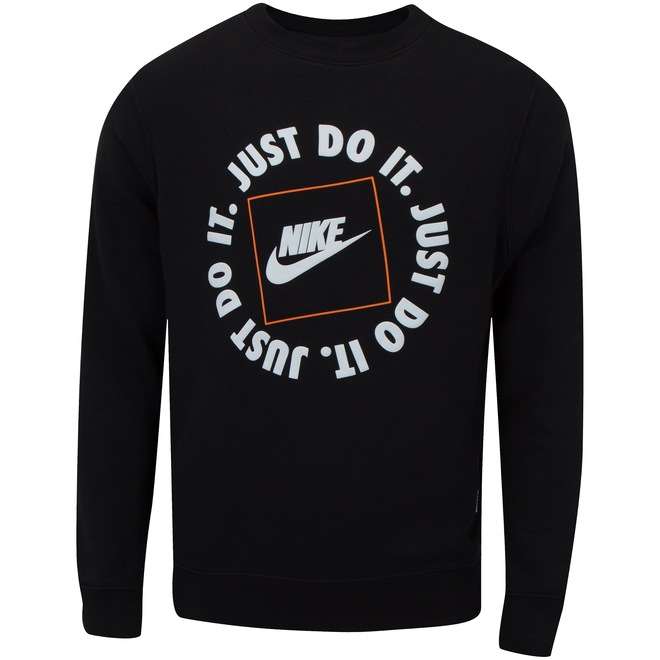 Blusão Nike Sportwear JDI FLC Crew - Masculino - Foto 2