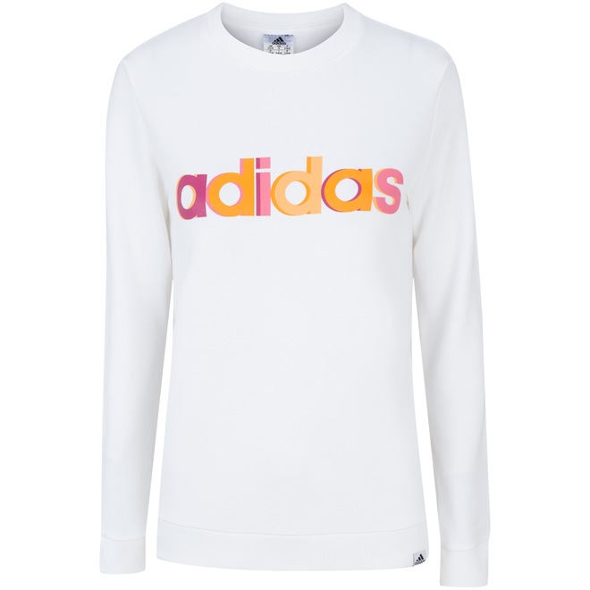 Blusão adidas Feminino Essentials Linear Graphic - Foto 1