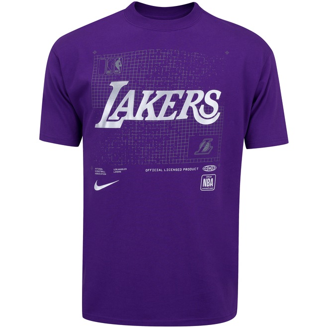 Camiseta Nike Los Angeles Lakers NBA - Masculina - Foto 1