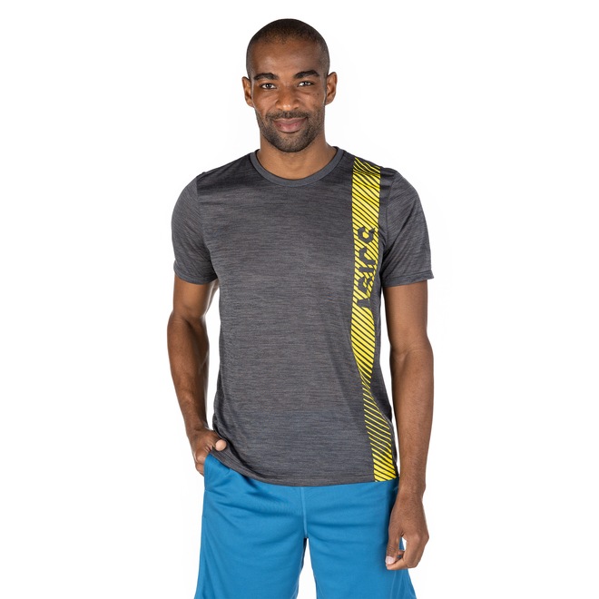 Camiseta Asics Manga Curta Logo Vertical - Masculina - Foto 2