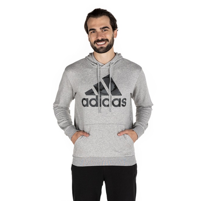 Blusão de Moletom adidas Masculino com Capuz Camuflado - Foto 2