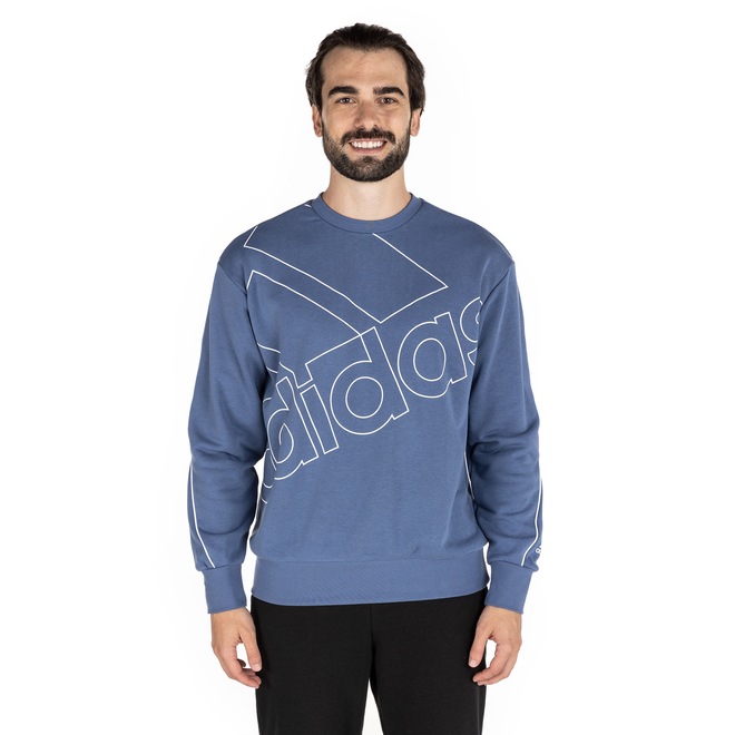 Blusão de Moletom adidas Masculino Favorites Logo - Foto 2