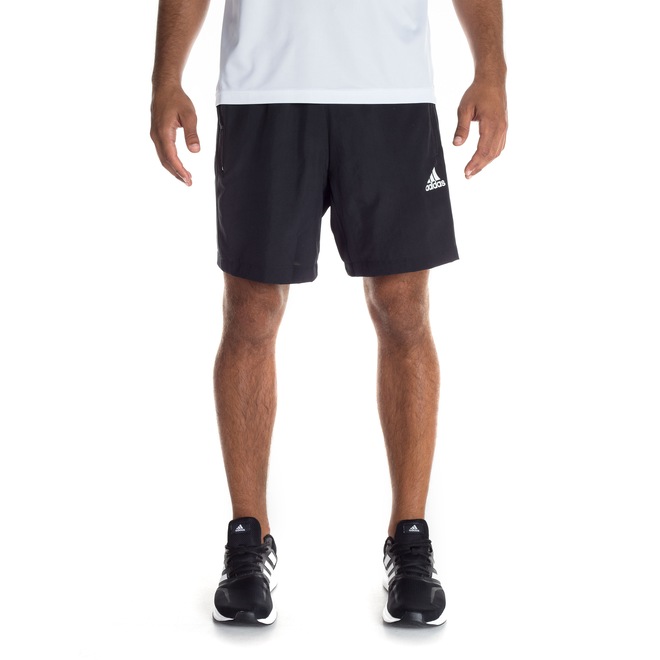 Bermuda adidas D2M Plain - Masculina - Foto 1