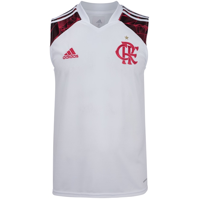 Camiseta do Flamengo II 21 Masculina Regata adidas - Foto 1
