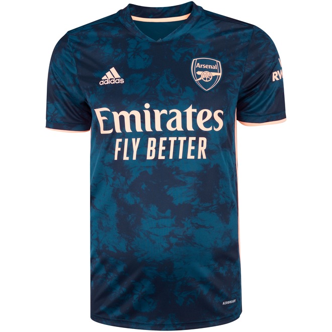 Camisa Arsenal III 20/21 adidas - Masculina - Foto 1