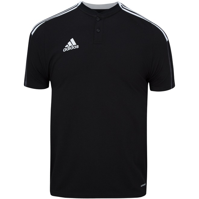 Camisa Polo Tiro 21 adidas - Masculina - Foto 1