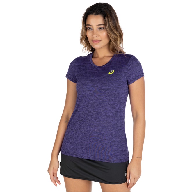 Camiseta ASICS Alongada - Feminina - Foto 2