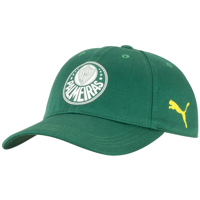 Boné do Palmeiras Puma Aba Curva Snapback Sep Training Cap - Adulto - Foto 1
