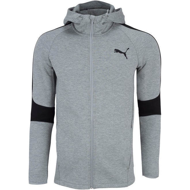 Jaqueta Puma com Capuz Evostripe Core FZ Hoodie - Masculina - Foto 2