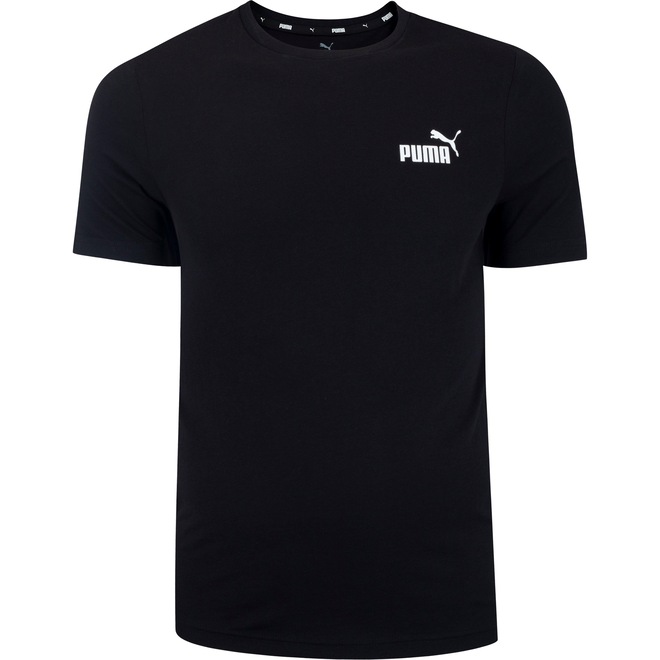 Camiseta Puma Manga Curta Small Logo Tee - Masculina - Foto 1
