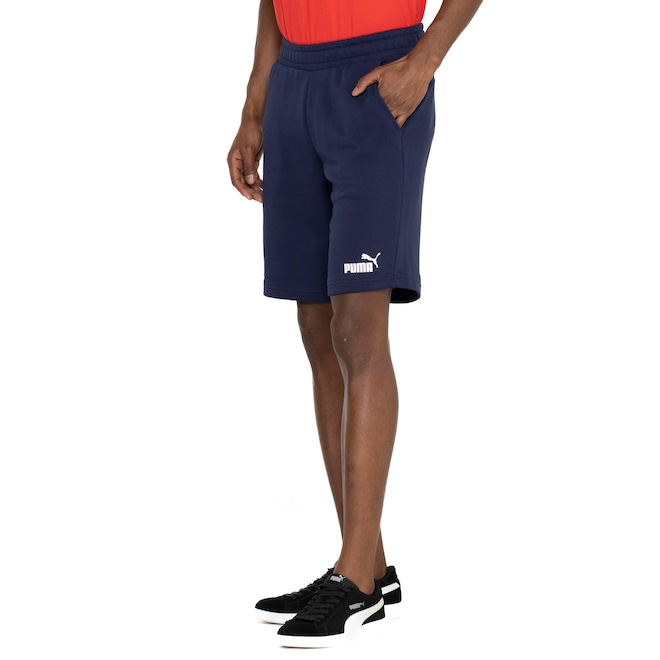 Bermuda de Moletom Puma Essentials 10 - Masculina - Foto 2