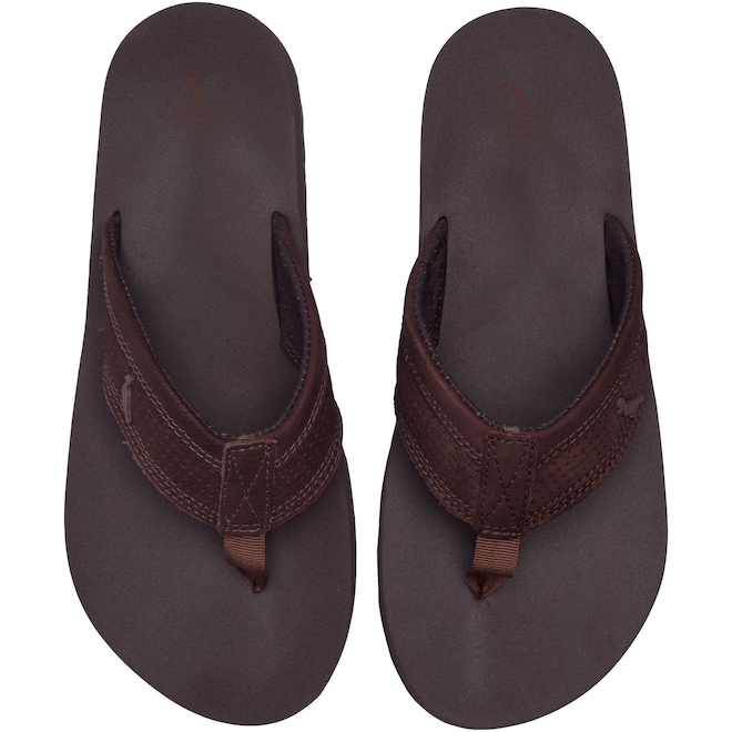Chinelo Reserva RSV1125 Couro - Masculino - Foto 1