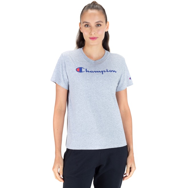 Camiseta Champion Manga Curta Script Logo INK - Feminina - Foto 2