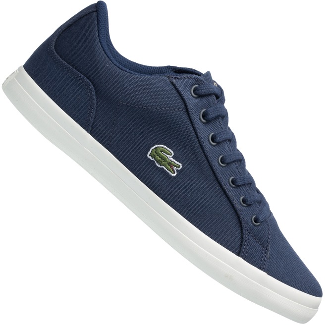 Tênis Lacoste Lerond CVS Navy - Masculino - Foto 1