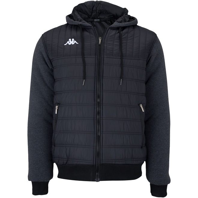 Jaqueta de Moletom Kappa com Capuz Padding  - Masculina - Foto 1