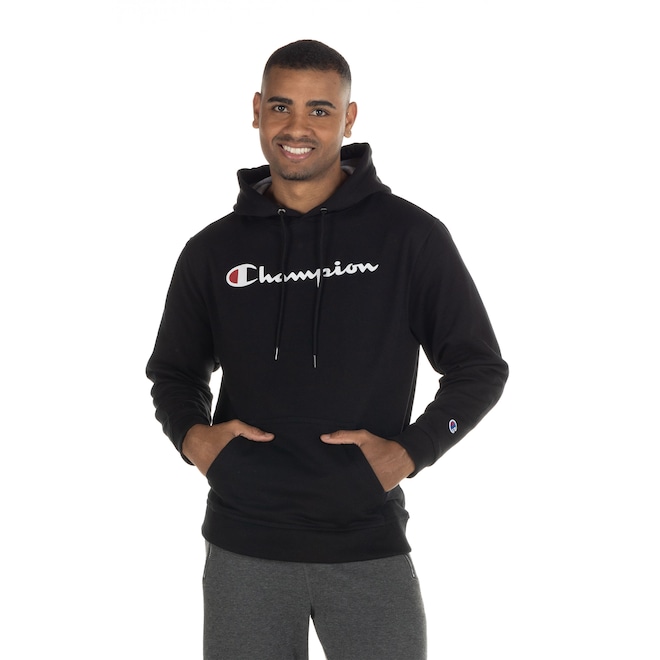 Blusa de Moletom Champion Masculina com Capuz Canguru - Foto 2