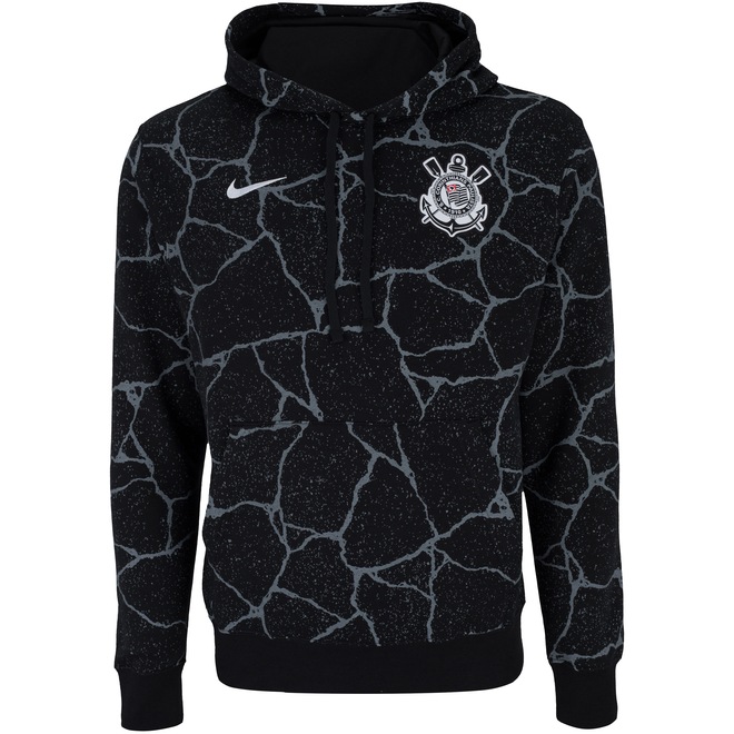 Blusão do Corinthians 21 com Capuz Sportwear Nike - Masculino - Foto 1
