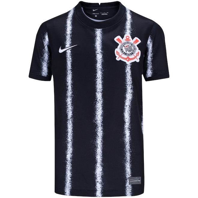 Camisa do Corinthians II 21 Nike - Juvenil - Foto 1