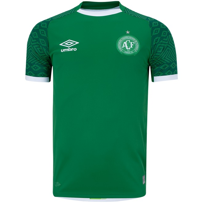 Camisa da Chapecoense I 2021 Umbro - Masculina - Foto 1