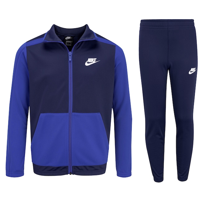 Conjunto de Agasalho Infantil Nike Futura Poly Cuff - Foto 1