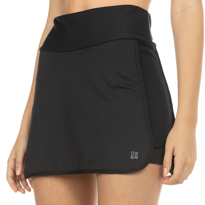 Short Saia Feminino Oxer Com Mesh Lateral - Foto 2