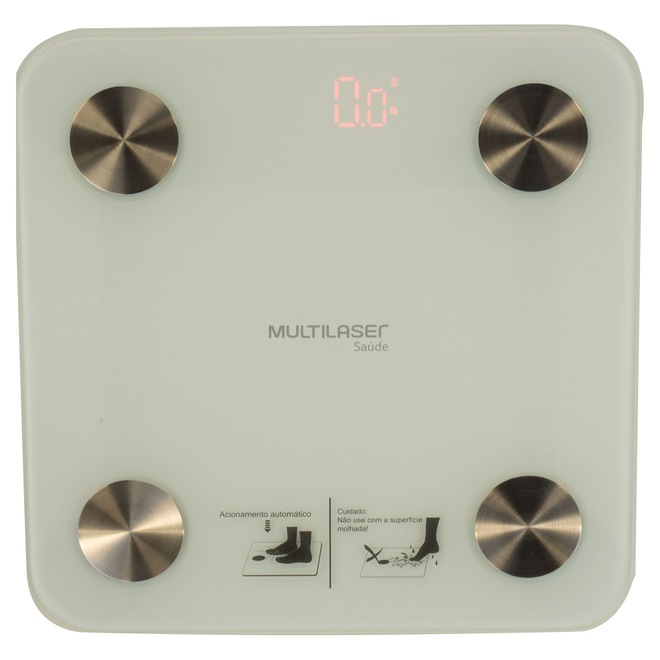 Balança Multilaser Bluetooth de Bioimped - Foto 1