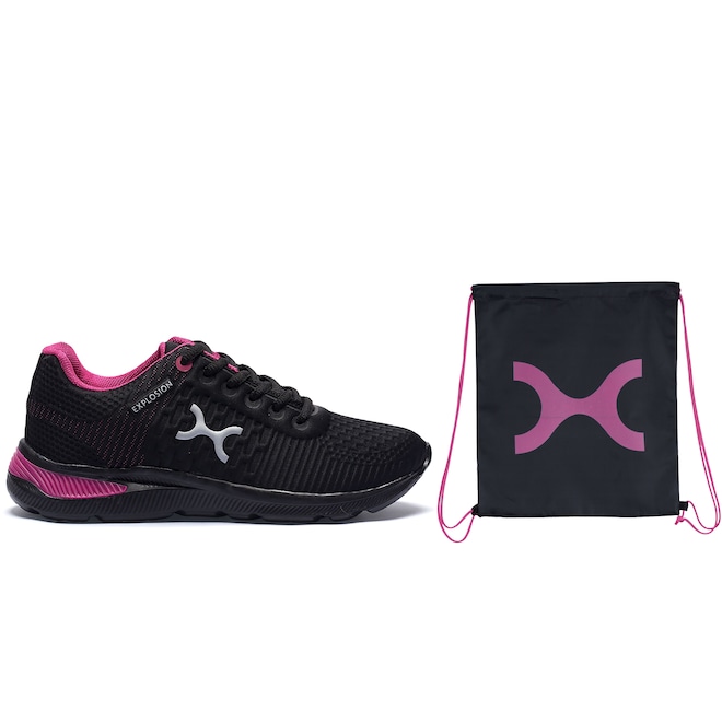 Tênis Oxer Feminino Ease Confort + Gym Sack - Foto 1