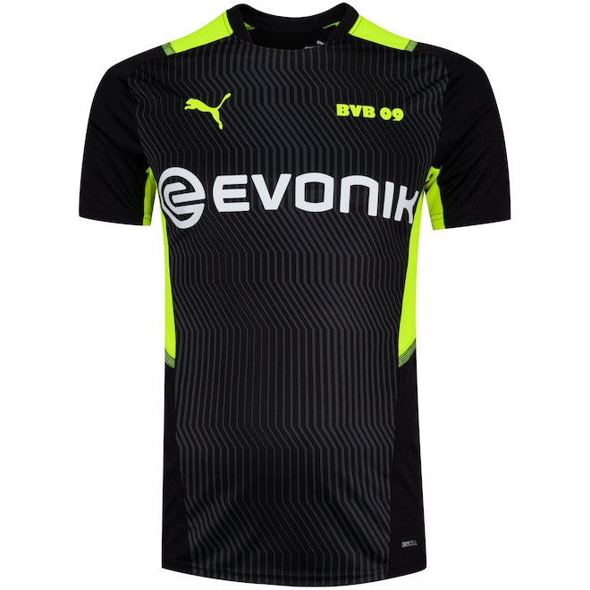 Camisa de Treino Borussia Dortmund 21/22 Puma - Masculina - Foto 1