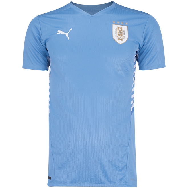 Camisa da Seleção do Uruguai I 21 Puma - Masculina - Foto 1