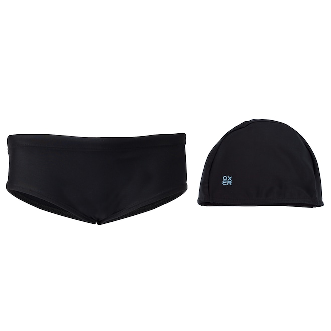 Sunga Medley Oxer Com Touca Juvenil - Foto 1