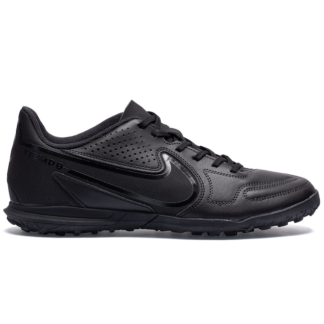 Chuteira Society Nike Tiempo Legend 9 Club TF - Adulto - Foto 1