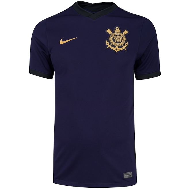 Camisa do Corinthians III 21 Nike Torcedor - Masculina - Foto 1