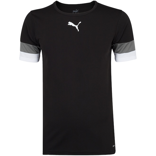 Camiseta Puma Manga Curta Teamrise Jersey - Masculina - Foto 1