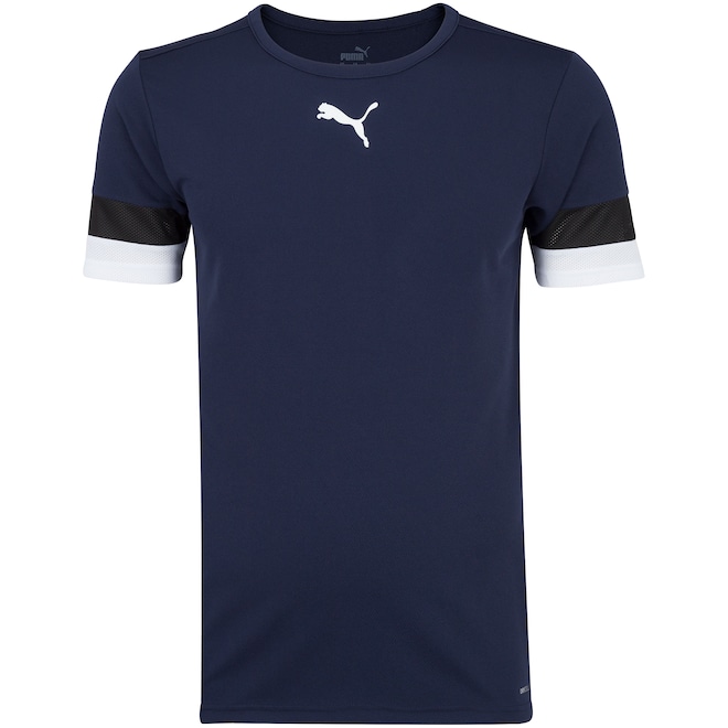 Camiseta Puma Manga Curta Teamrise Jersey - Masculina - Foto 1