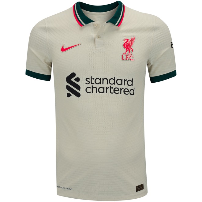 Camisa Polo Liverpool II 21/22 Nike Match Jersey - Masculina - Foto 1