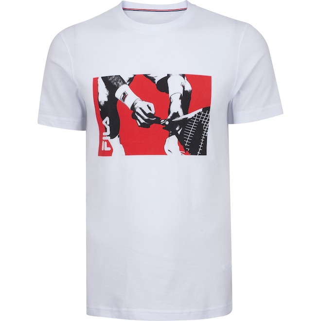 Camiseta Fila Manga Curta Masculina Thriller - Foto 1
