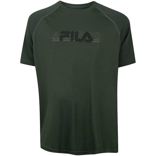Camiseta Plus Size Fila Performance II - Masculina - Foto 1