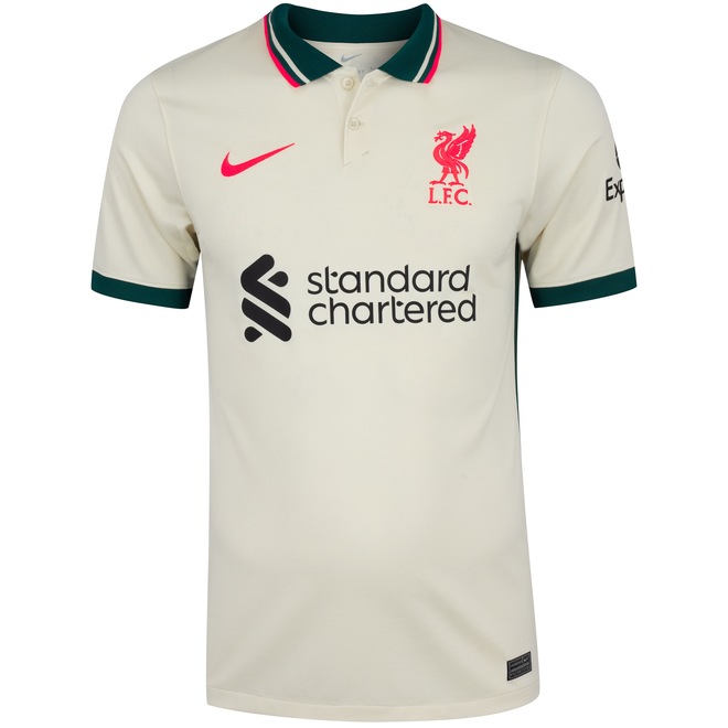 Camisa Polo Liverpool II 21/22 Nike Torcedor - Masculina - Foto 1