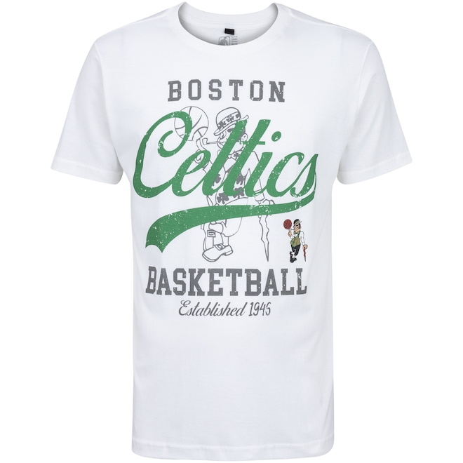 Camiseta Boston Celtics NBA Manga Curta Masculina Estampada N530A - Foto 1