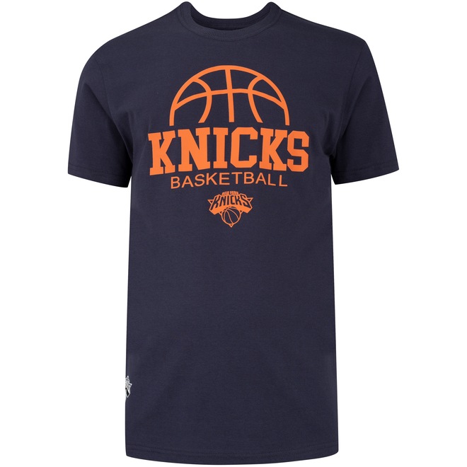 Camiseta New York Knicks NBA Manga Curta Estampada N532A - Masculina - Foto 1