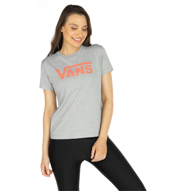 Camiseta Vans Manga Curta Flying V Crew - Feminina - Foto 2