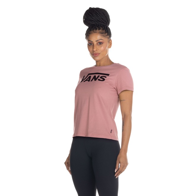 Camiseta Vans Manga Curta Flying V Crew - Feminina - Foto 2