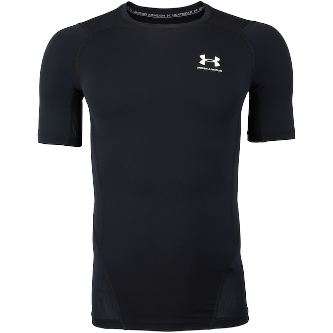 Camiseta de Compressão Under Armour Manga Curta Heatgear - Masculina - Foto 1