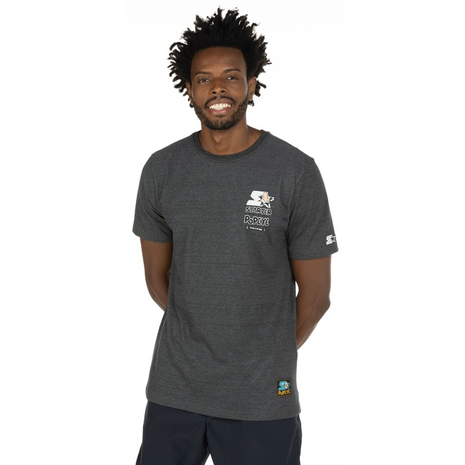 Camiseta Starter Manga Curta Estampada T335A - Masculina - Foto 2